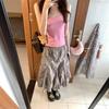 Pure Cotton, Pink Polka Dot Sling Vest for Women's Summer Sweet Babes, Short Slim Fit Inside and Outside, Sleeveless Top.