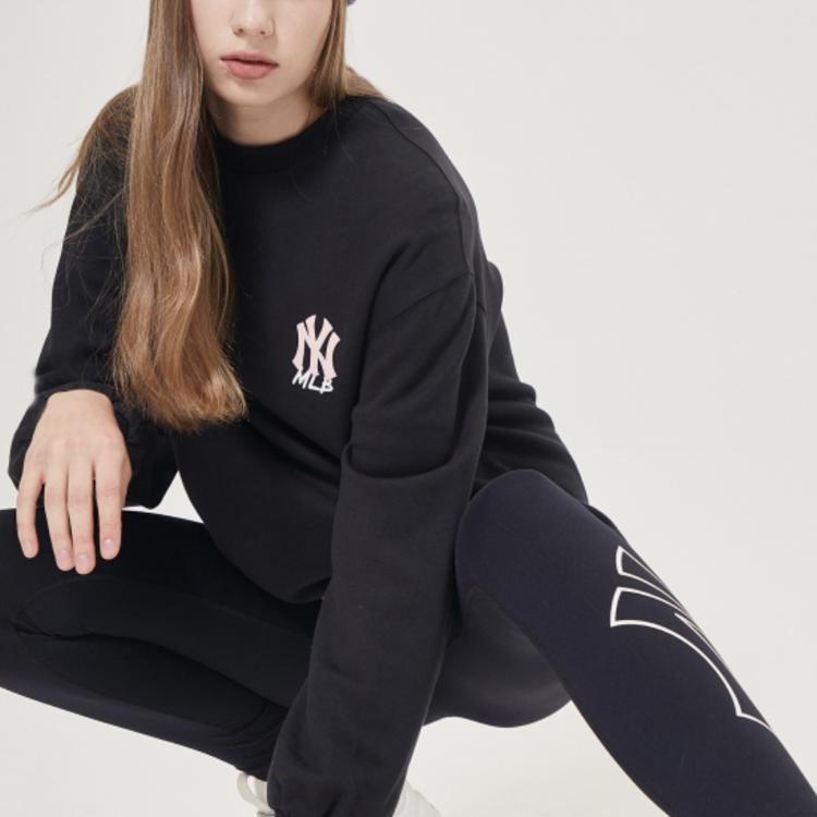 New MLB New York Yankees Sweatshirts Unisex Black 31MT04941-50X