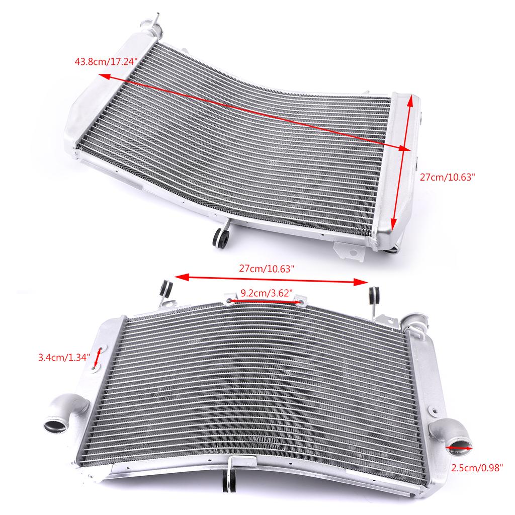 Aluminum Cooler Cooling Radiator For Yamaha YZF R1 R1M 2015-2024 R1S 2016-2024