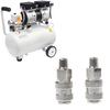 Reliable  Air Line Couplings Metal 1/4Inch  Male fast release Female Fitting for All Your Air Power   Needs