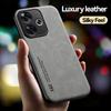 Luxury Sheepskin Phone Case Mor Mi Mi Poco F6 F5 Pro F4GT F3 With Magnetic Suction Lightweight Elegant Design