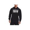 Under Armour Rival Logo Printed Fleece Hoodie Men Hoodies Black 1366363-001