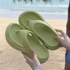Fashion House Slippers Platform Shoes Woman 2025 Rubber Flip Flops Shale Female Beach Flat Hawaiian Sabot Slides Shoes House Slippers Pl