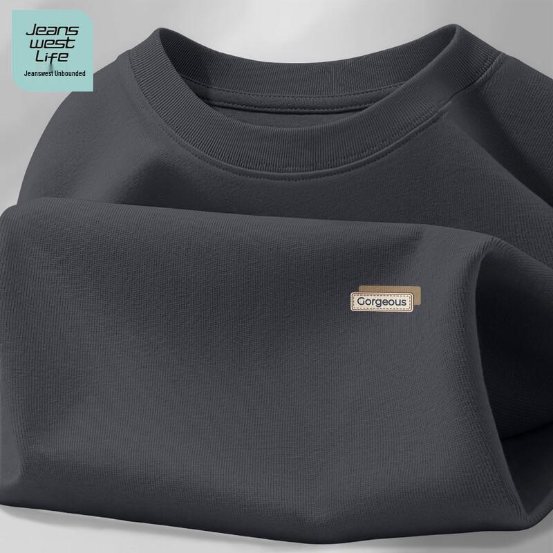 JEANSWEST LIFE Men s Pure Cotton Loose Fit T-Shirt 2XL