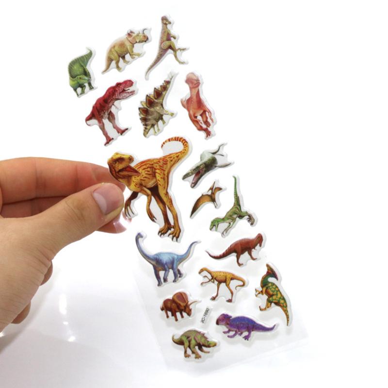 10 Sheets Dinosaur Stickers for Boys Kids Toy Gift DIY Laptop Phone Suitcase Notebook Ancient Animal Sticker Graffiti Decals