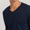 Hanro Night Selection Long Sleeve Pajama Set 75109 Deep Navy 