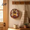Acrylic Pendant for Home Decoration Halloween Hanging Ornament 2D Flat Pendant Ghost Skull Weatherproof Garden Ornament Witch Indoor Outdoor Window