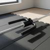 Home Fitness Equipment Steel Squat Rack Attachment with Foam Grips Gym Barbell
