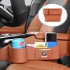 Hot 2025 Detachable Car Seat Gap Organizer Box Console Crevice Storage Bag For BMW 1 3 5 Series X1 X4 X5 X7 G20 G38 F20 F39 F48