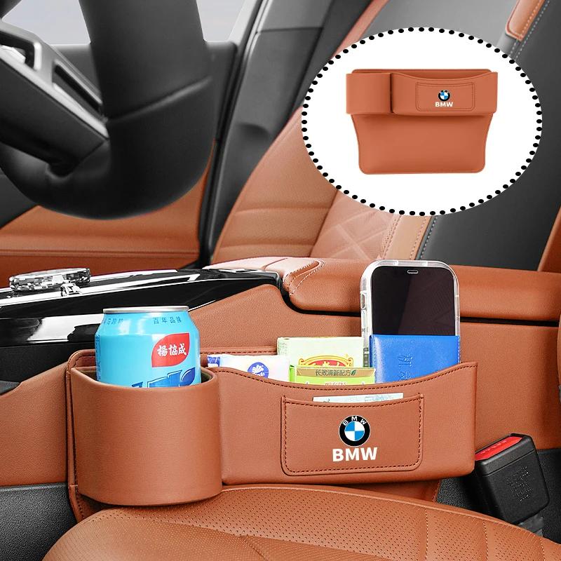 Hot 2025 Detachable Car Seat Gap Organizer Box Console Crevice Storage Bag For BMW 1 3 5 Series X1 X4 X5 X7 G20 G38 F20 F39 F48