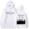 Deftones EU UK Tour 2026 Felpe Manica Lunga Moda Felpa con Cappuccio Uomo Donna Abbigliamento Band Moda Stampa Grafica Felpe con Cappuccio