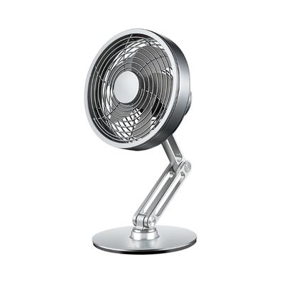 USB Desk Fan 4.6Inch Desktop Fan, Small Metal Cooling Fan 3Speed Adjustable Height  Rotatable