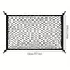 Universal Large Car Cargo Net Nylon Elastic Mesh Luggage Cargo Storage Pickup Tidy Net for Van SUV Truck Mesh Network Pocket