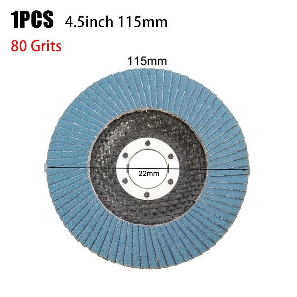 1Pcs 40/60/80/120 Grits Grinding Wheel 115mm 4.5inch Sanding Discs Durable Polishing Wheel