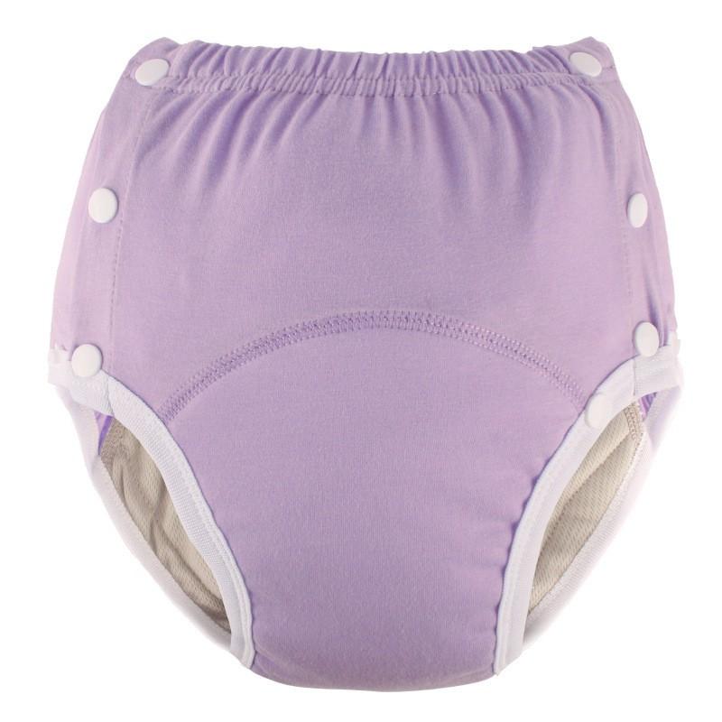 Reusable Adult Incontinence Briefs Cotton Underwear Breathable Washable Easy-On Off Elderly Men Women