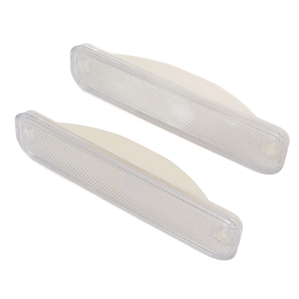 Pair Front Signal Side Marker Light Cover Lens 6270434 Replacement for Pickup Truck 1973‑1980