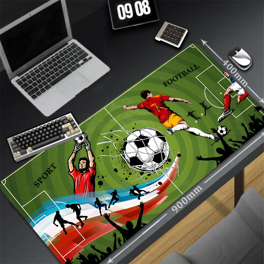 Velká podložka pod myš Anime Fotbal Kreslená podložka na stůl Herní příslušenství pro PC Podložka pod myš Vlastní stolní podložky Protiskluzová gumová podložka pod klávesnici