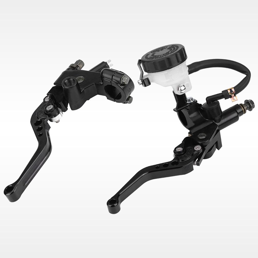 7/8inch 22mm Motorcycle Brake Clutch Lever Universal for 100-300CC Pitbike Street Bike Dirtbike Scooter Bike CNC Adjust Lever