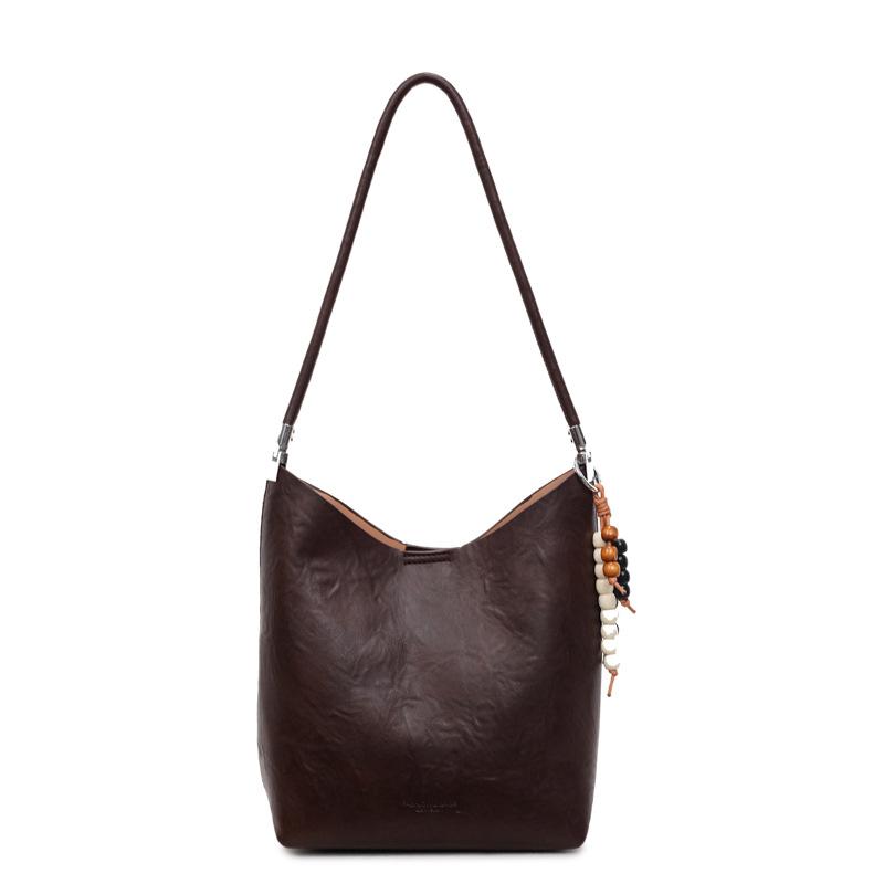 Underarm Bag Women's 2025 New Trendy Fashion High Sense Retro Versatile Shoulder Bag Commuter Messenger Bucket Bag