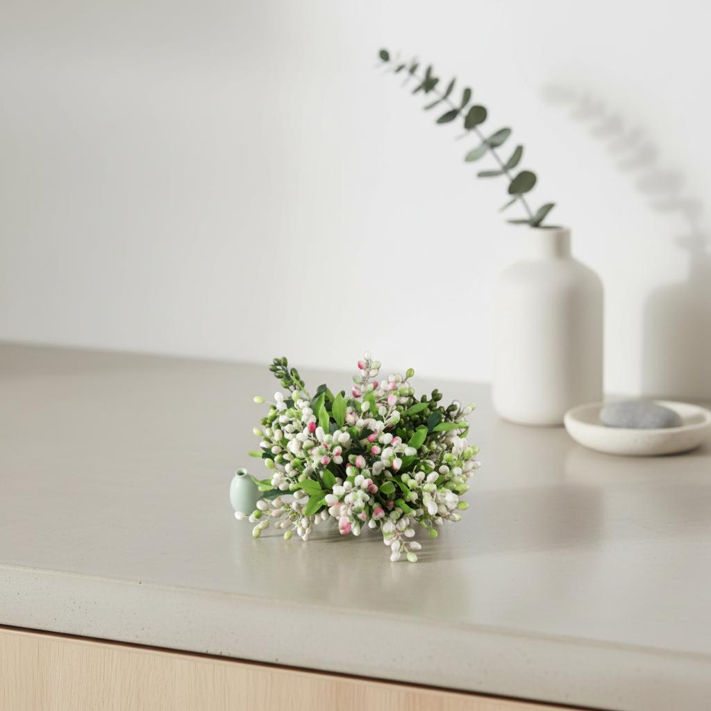 5 шт. Искусственное растение с искусственными плодами, оливковая ветвь, ветка дерева, реалистичный букет из ягод для свадьбы, украшение для дома и сада green