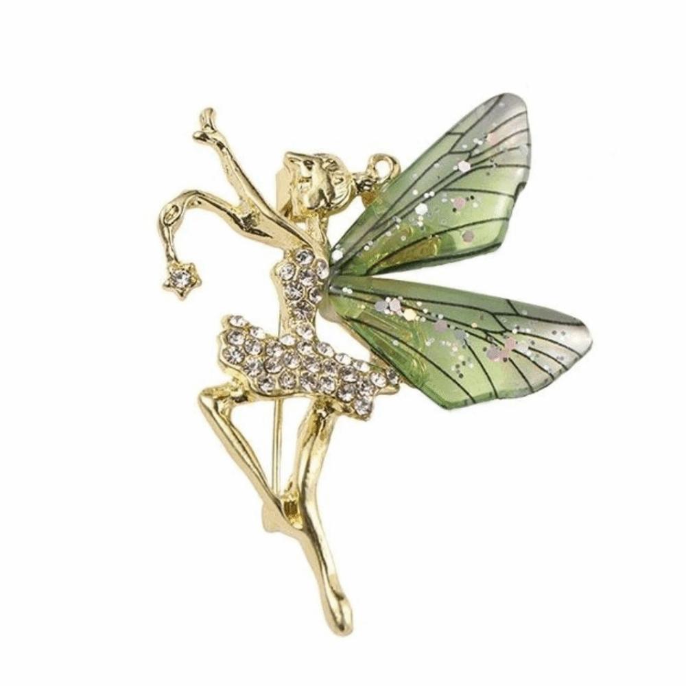 

Clothes Accessories Dancing Girl Brooch Light Luxury Butterfly Brooch Clothes Decoration