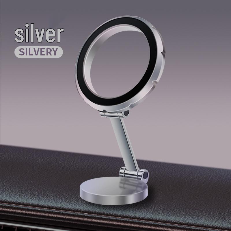 Foldable Magnetic Car Phone Holder with MagSafe Compatibility