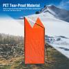 3pcs Emergency Sleeping Bag Thermal Rainproof Windproof Lightweight Survival Sleeping Bag for Camping Hiking Outdoor Envelope Sleeping Bag with Whistl
