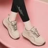 2024 Women's Genuine Leather Lightweight Lace-Up Sneakers - Non-Slip, Soft-Soled, Casual Fit for Autumn