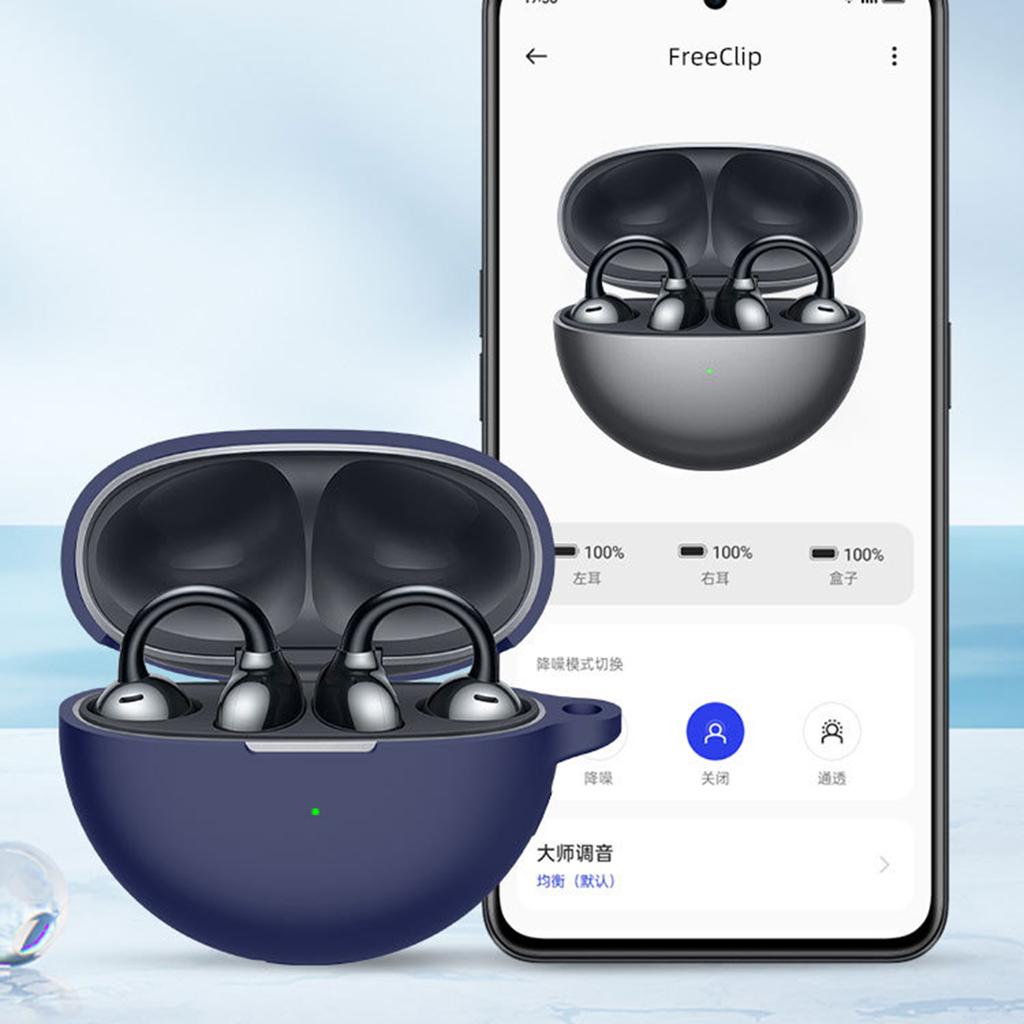 Silikonové ochranné pouzdro pro FreeClip Držák na sluchátka Držák na sluchátka Držák na sluchátka Lehký design Příslušenství ke sluchátkům