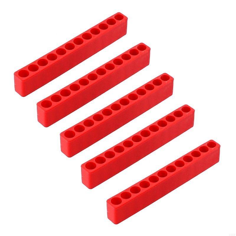 

6.5mm Shank Bits for Case 12 Holes Wear-resistant for Convenient to Organize червоний