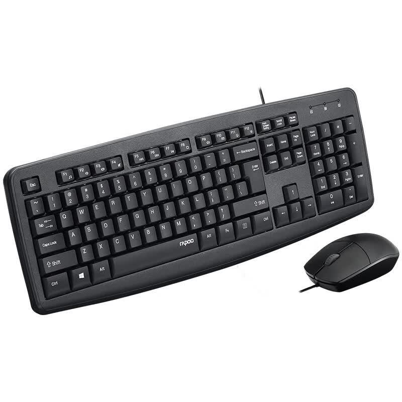 Rapoo NX1600 Wired Keyboard and Mouse Combo
