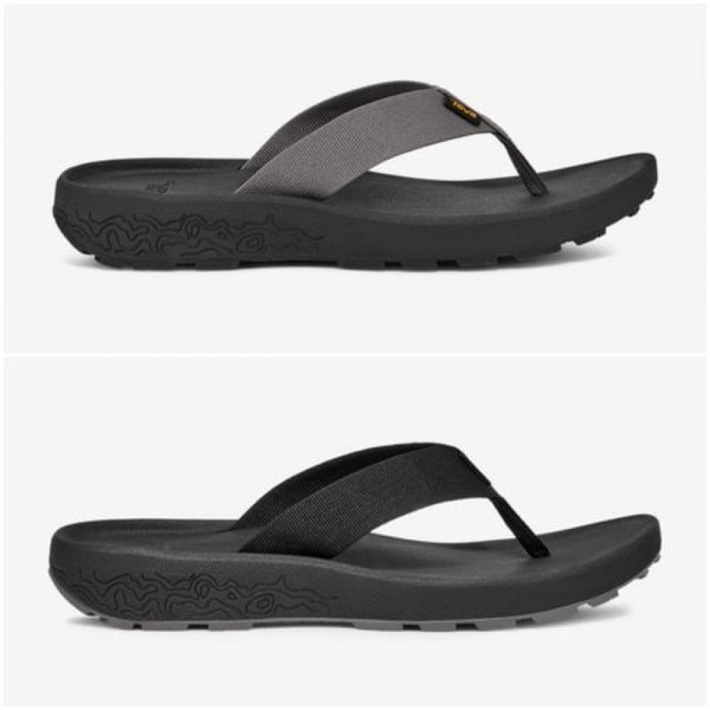 Teva Men S cuShion Flip Flop Hydrotrek Slipper Stvm2510921 Dgg Blk DGG/250
