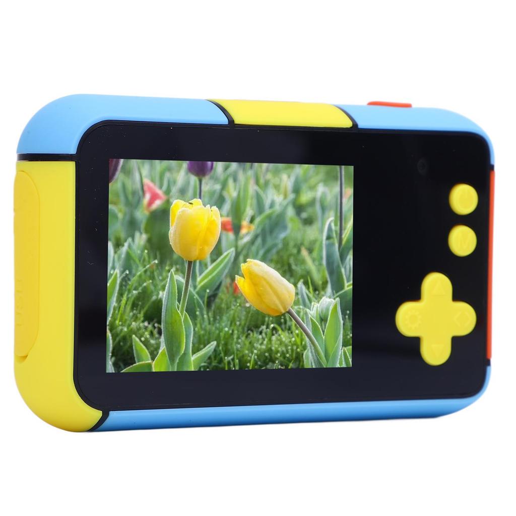 32MP 1080P Digital Camera with 2.4 Inch Screen LED Flash Compact Small Camera Toy with 32G Memory Card for Boys Girls Photography