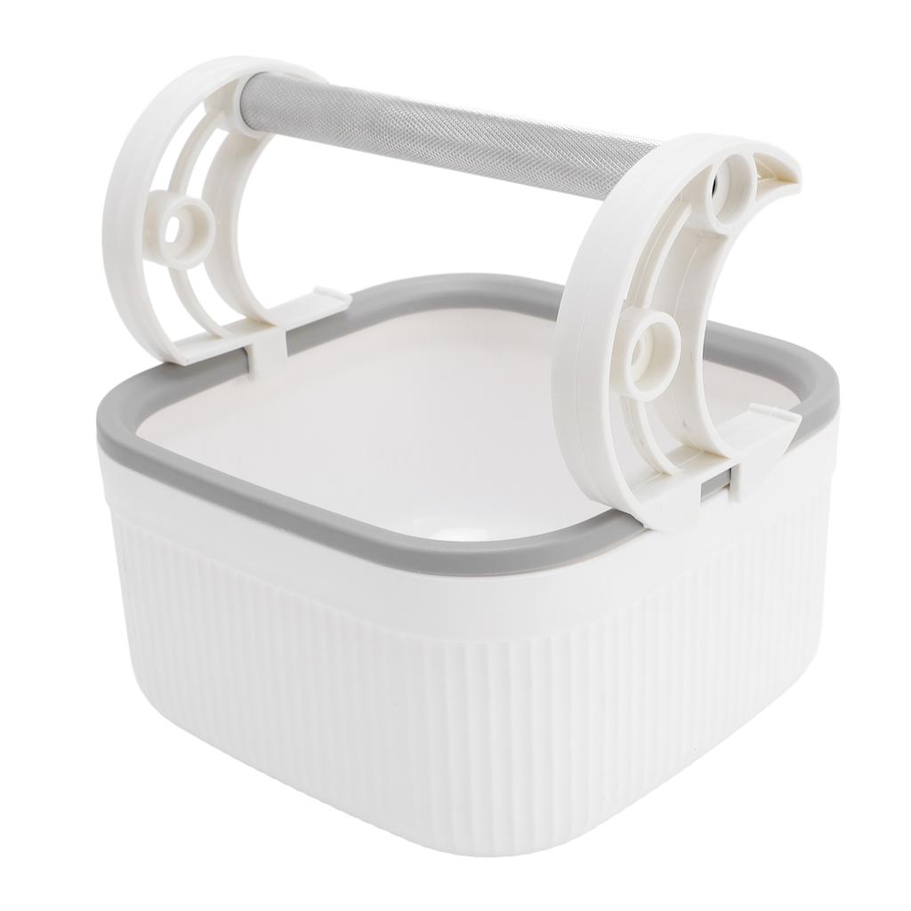 Bird Toilet Stand with Bucket Aluminium Alloy Sturdy Structure Portable Tabletop Bird Potty