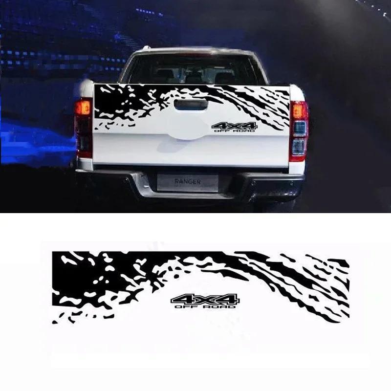 New Classic Car Tail Trunk Stickers Decal Car Automobiles Decoration 4X4 OFF ROAD For CAR Universal Pickup