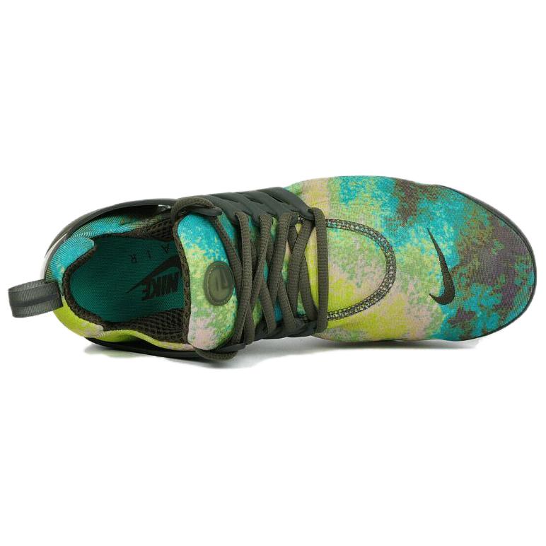 Nike Air Presto GPX Fire Waves Men Sneakers Multi-Color Vivid-Sulfur Black-Sail-Racer-Blue 848188-003