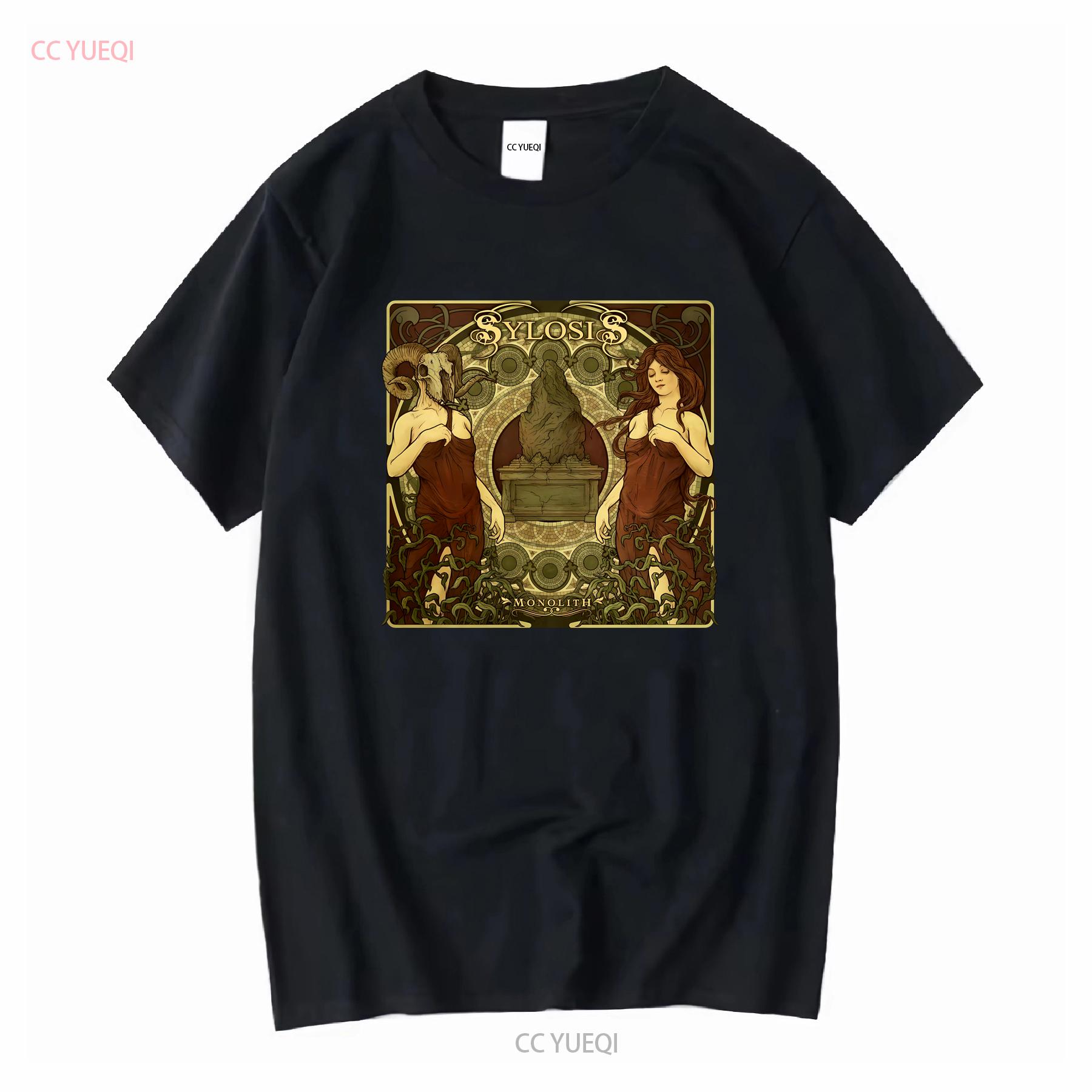 

NWT 6639 Sylosis Monolith T Shirt Size S 4XL long or short sleeves vintage Washed Top For Everyday Wear Versatile Breathable 4XL