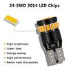 2x Bernsteingelb T10 168 194 2825 Innenraum Kennzeichenbeleuchtung LED Weiße Glühbirne EOA