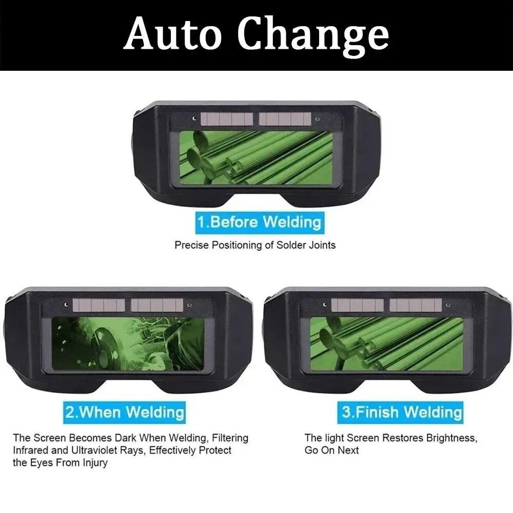 Eye Protection Welding Goggles Large View Brazing Eyewear  Argon Arc Welding