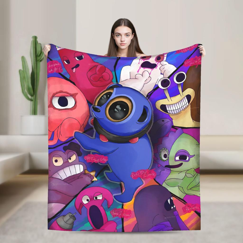 Coperta Giardino di Banban Gioco Horror Coperta Flanella da Picnic per Soggiorno Super Morbida Copriletto di Qualità Regalo