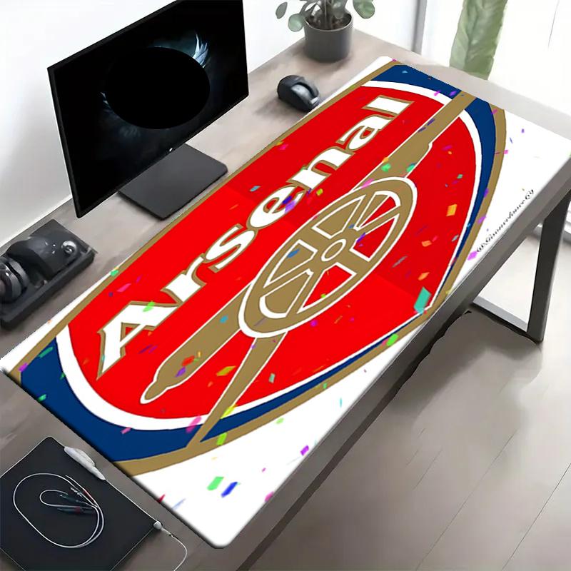 Arsenal F.C Print Muismat, Antislip Bureau Toetsenbordmat, voor PC Laptop Gaming Werken Dagelijks Gebruik, Koel Festival Verrassingscadeau