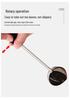 304 Stainless Steel Rotating Tea Infuser Ball - Creative Round Tea Brewer & Strainer Separator