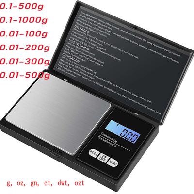 Schmuck Mini Edelstahl Elektronische Waage Digitale Taschenwaage Gold Gramm Balance Gewichtswaage Tragbare Taschenwaage
