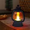 Decoration Retro Small Oil Lamp, Gift Small Horse Lamp Creative Bar Decoration Ornaments