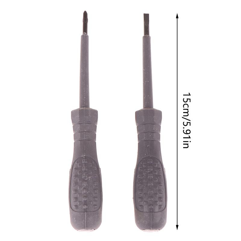 2Pcs Electrician Magnetic Screwdriver Induction Voltage Test Pen Multifunctional Electricians Screwdrivers Hand Tools