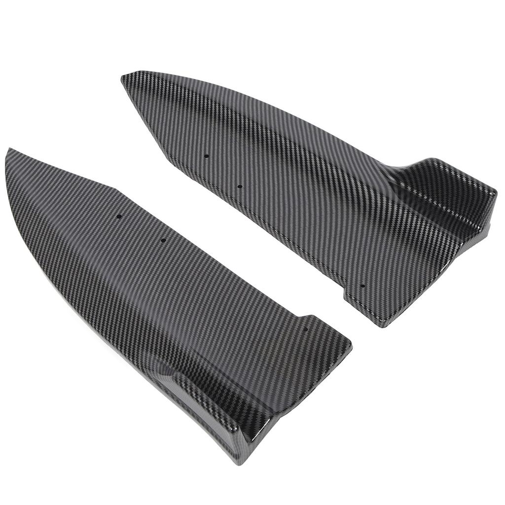 1 Pair Rear Bumper Diffuser Left Right Car Rear Bumper Lip Splitter Protector for X6 G06 M‑Sport 2020 to 2022