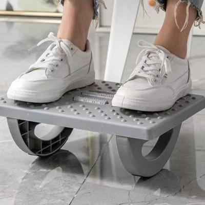 Tragbarkeit mit Massagerollen Fußstütze 180 Grad Schwingung Ergonomischer Fußhocker Fußstütze Hocker Unter dem Schreibtisch