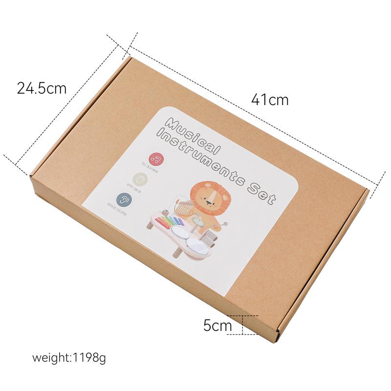Wooden Music Box: Children's Educational Tapping Toy & Early Learning Instrument
