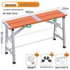 Folding Telescopic Thickened Stool with Leveling Function for Engineering or Scaffolding Use