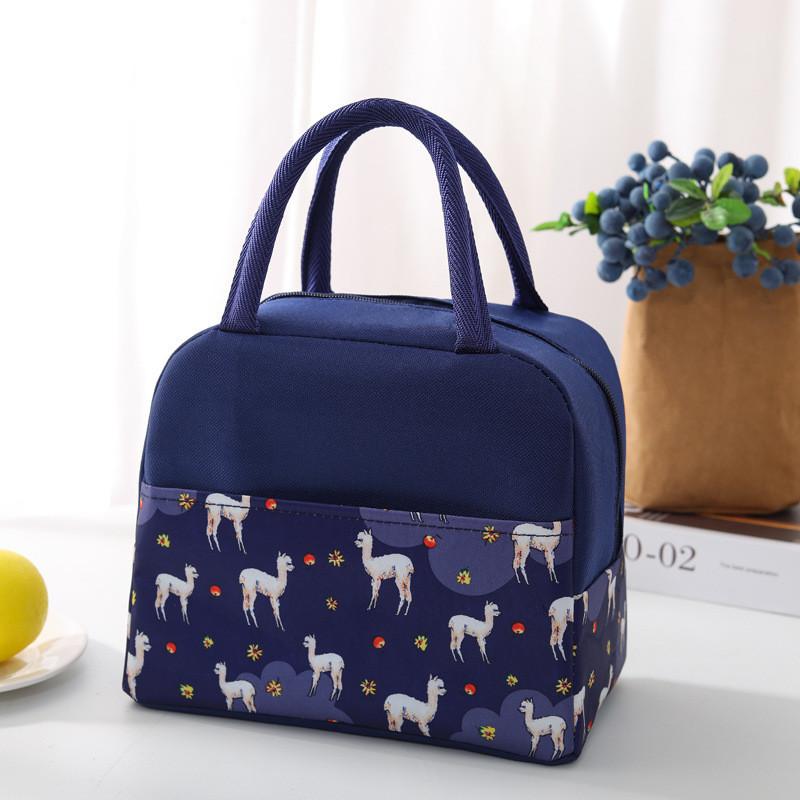 Heavy Duty Lunch Box Reusable Lunch Bags Cute Lunchboxes Kawaii Animal Lunch Bag Cooler for Picnic Office Work Travel